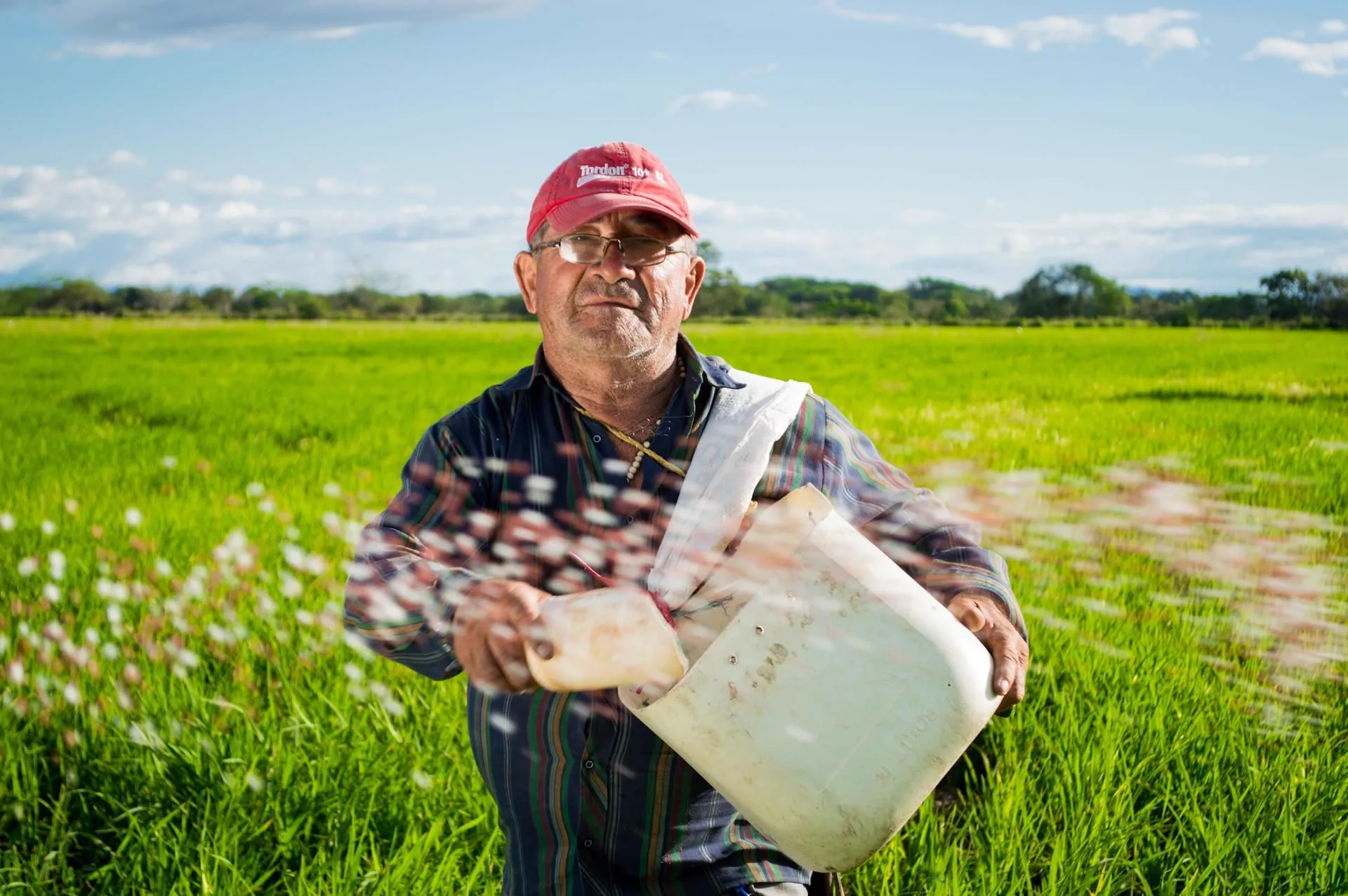 Agricultor colombiano